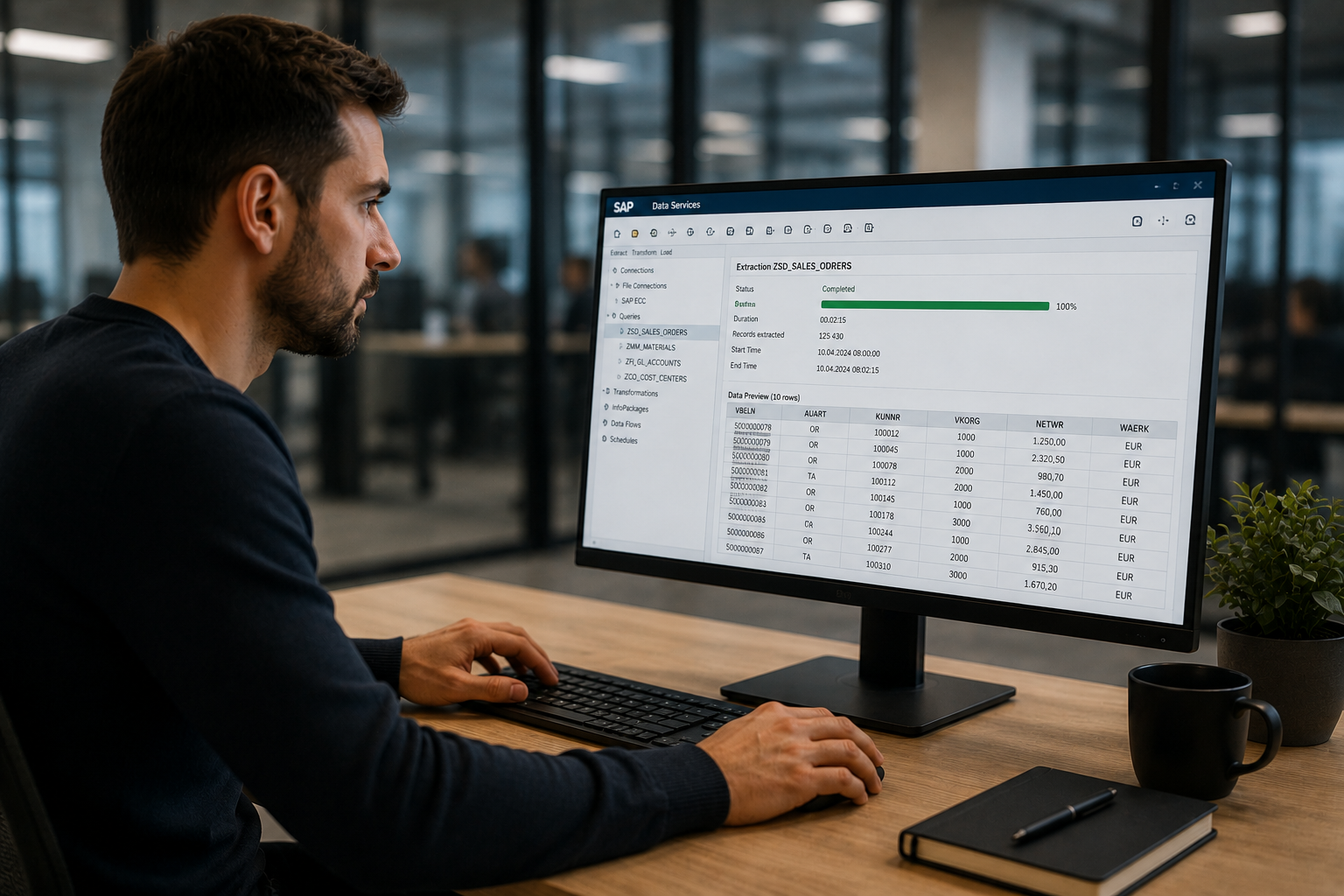 Automatisation RPA de transactions SAP depuis Excel
